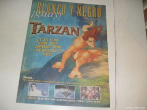 Comics: BLANCO Y NEGRO,GUAY¡ Nº 81 EN PORTADA TARZAN,DE WALT DISNEY,(DE 158),ABC,1999
